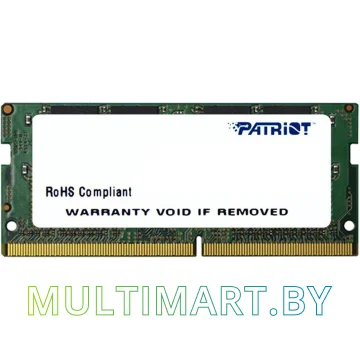 Оперативная память Patriot 4GB DDR4 SO-DIMM PC4-17000 (PSD44G213381S)